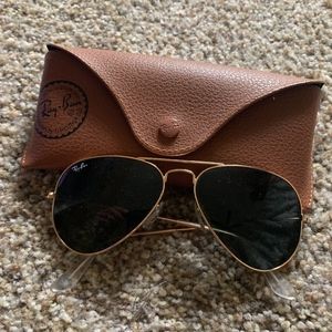 Ray Ban Women Aviator Sunglasses